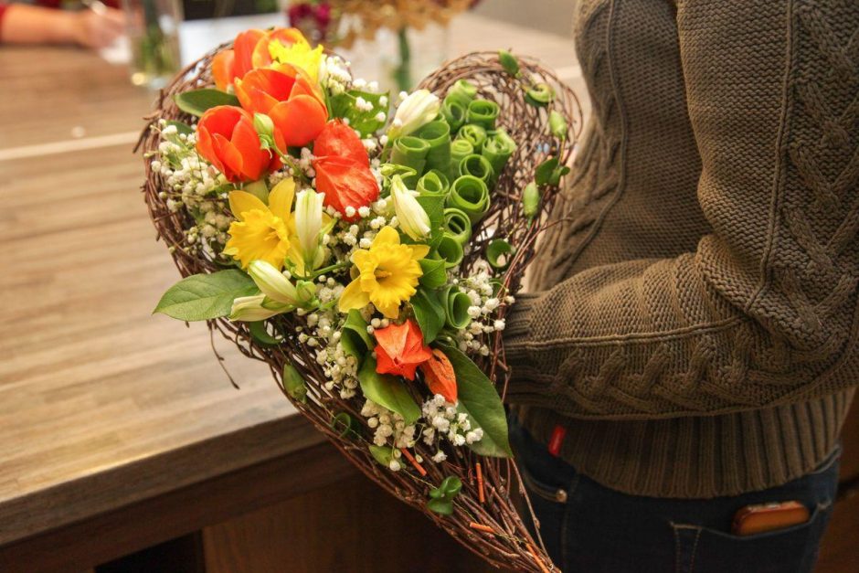 Floristas apie šv. Valentino dienos dovanas: milijonai simbolių gali reikšti meilę