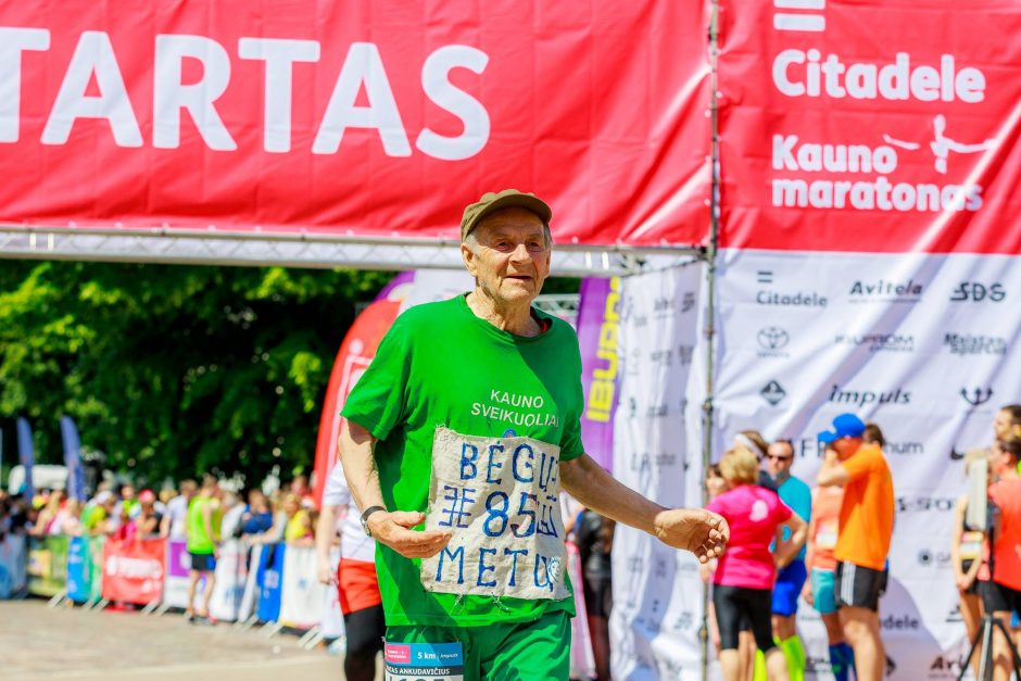 Vyriausias Lietuvos bėgikas: startavau dar rusų laikais