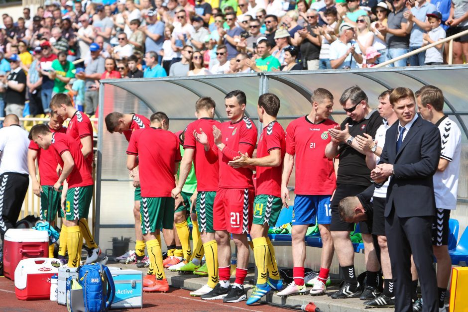 Lietuvos futbolo rinktinė Baltijos taurės turnyrą pradėjo pergale