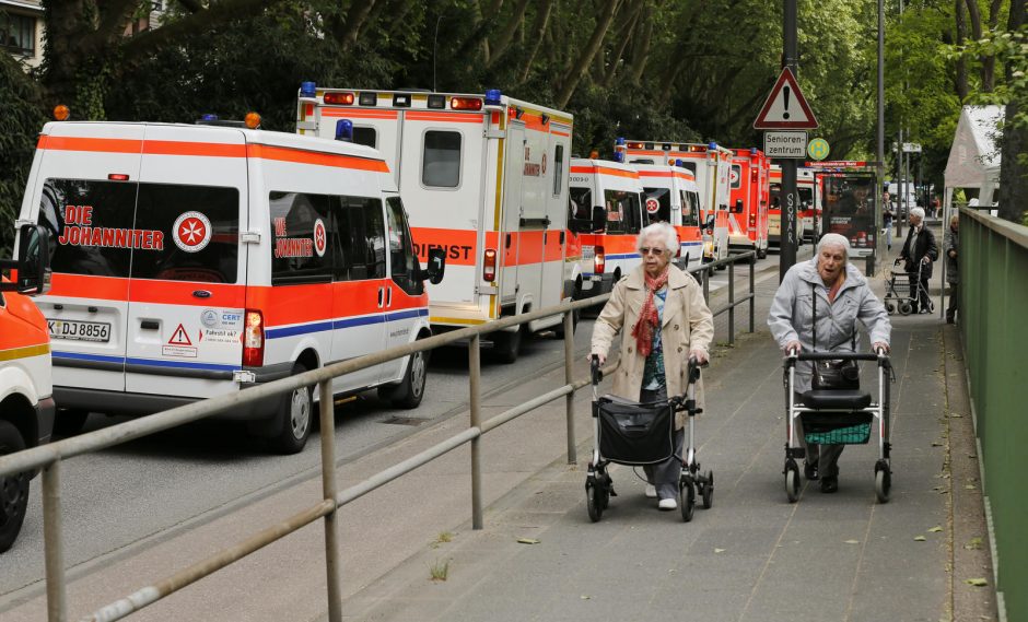 Gyventojų evakuacija Vokietijoje