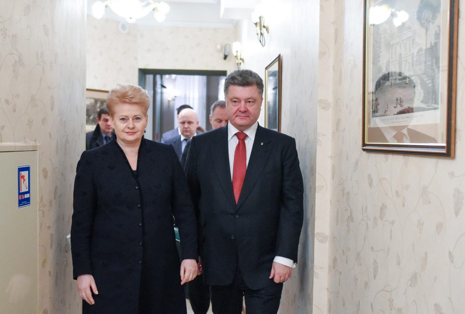 D. Grybauskaitė Ukrainoje