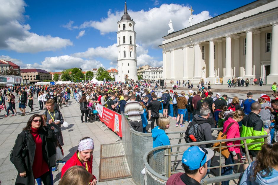 Vilnius siekė makaronų valgymo rekordo