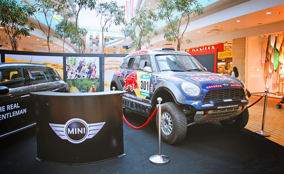 Geriausias Dakaro ralio automobilis „Mini ALL4 Racing“ – Vilniuje 