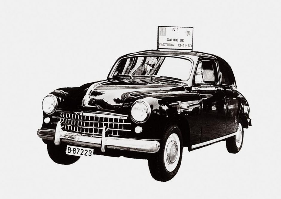 Pirmasis SEAT modelis 1400 švenčia 60-metį