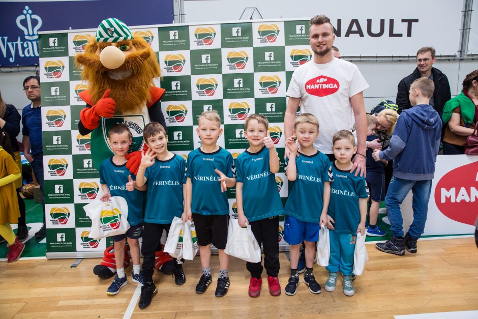 Savaitgalį praūžė „Mantingos–Lietuvos darželinukų krepšinio čempionatas 2018“