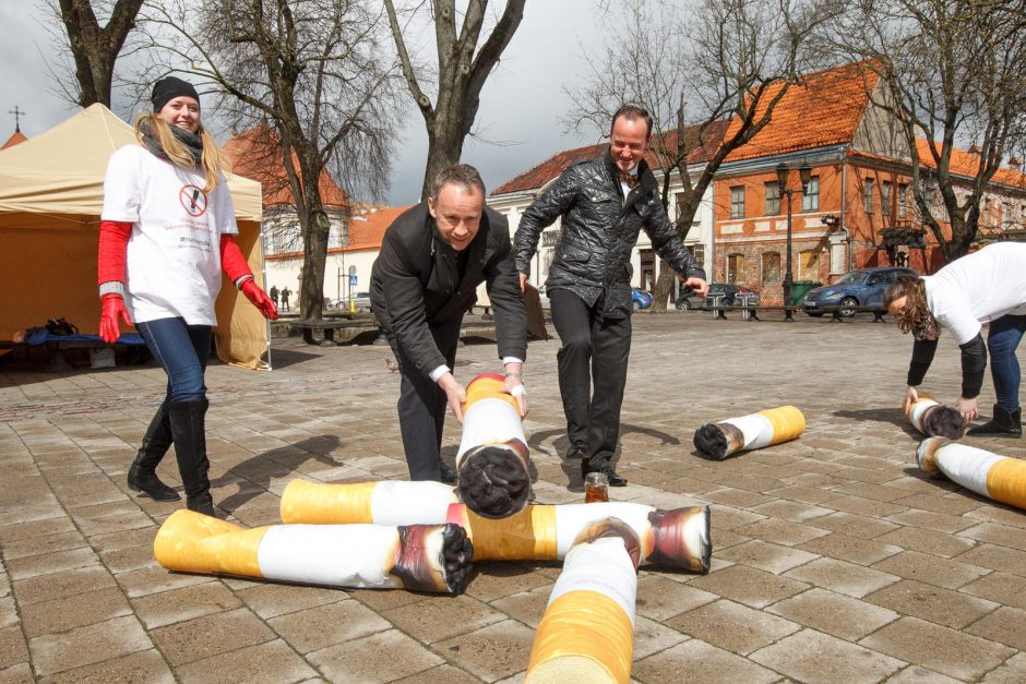 Kas Rotušės aikštėje primėtė nuorūkų?