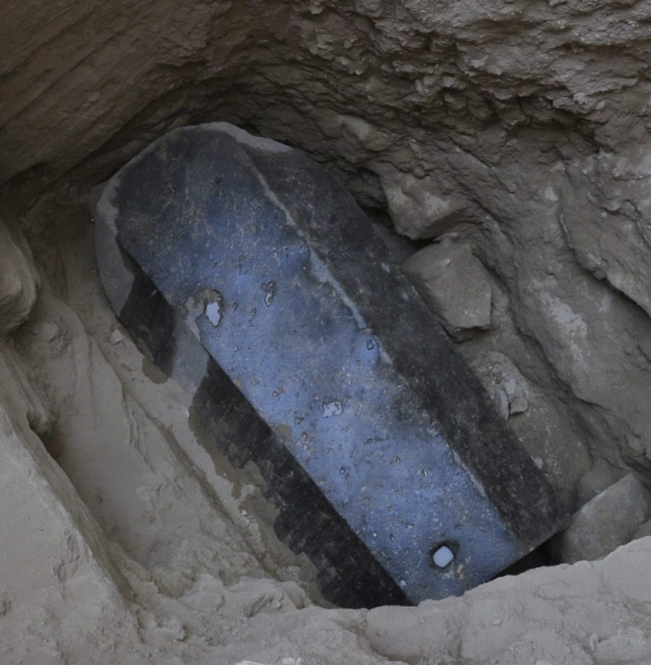 Atvertas senovinis sarkofagas sensacijų nepažėrė