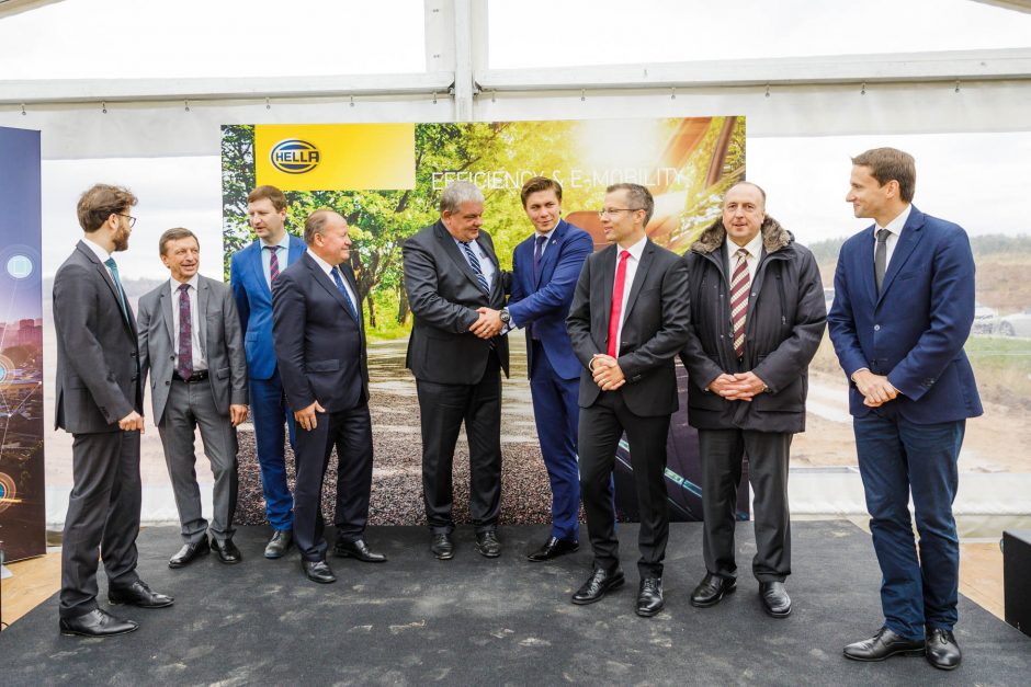 Kauno rajone Vokietijos „Hella“ pradeda statyti gamyklą