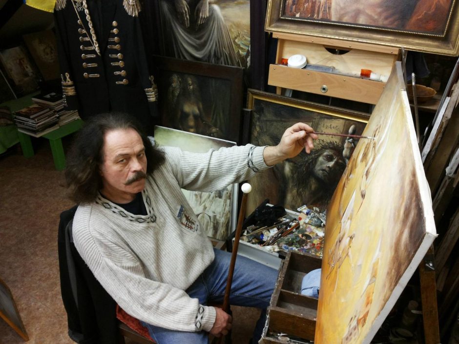 Ukrainietis dailininkas: lietuvės – tiesiog nuostabios