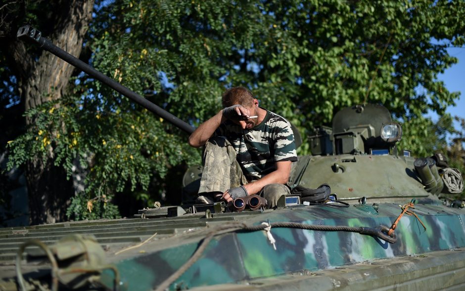 Ukrainos gynybos ministras perspėja apie didelį karą su Rusija