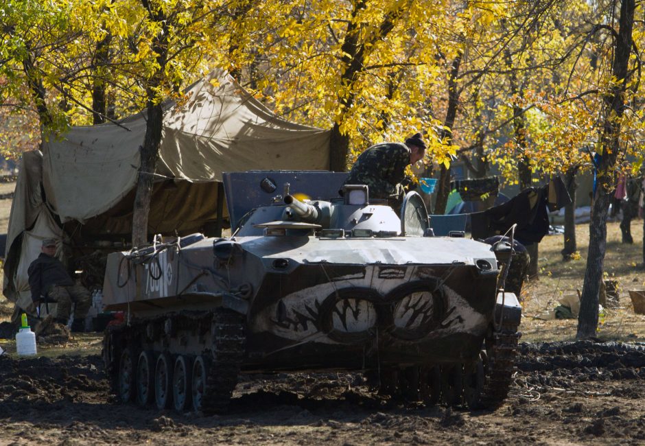 Ukrainos kariai: kai nešvilpia kulkos