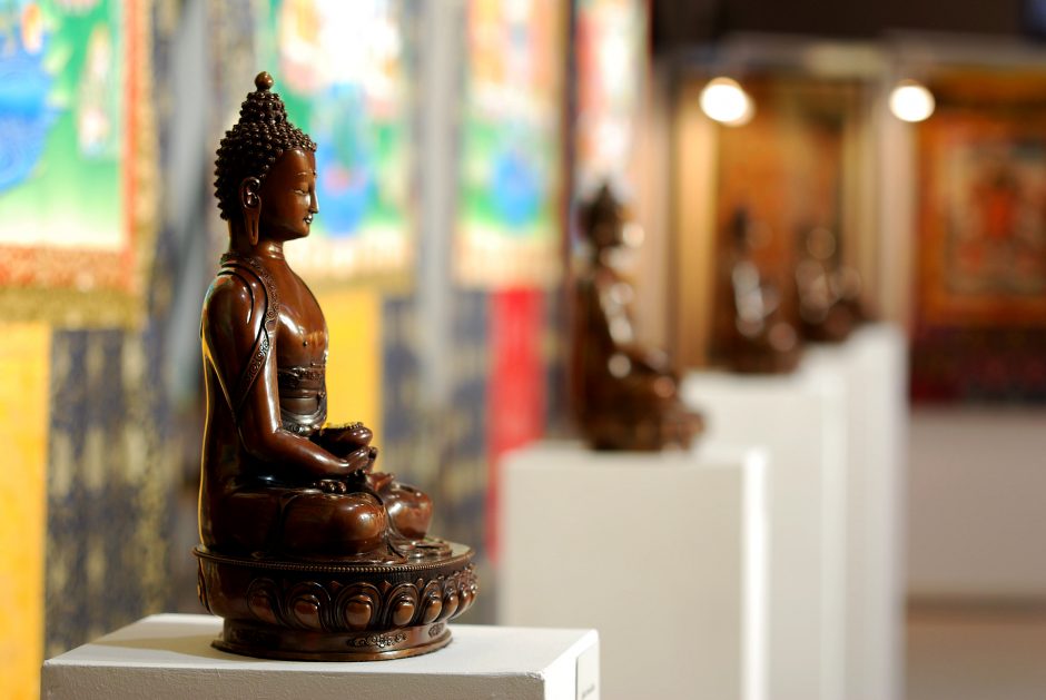 Atgyjančioje Sodų gatvėje – budistininio meno paroda