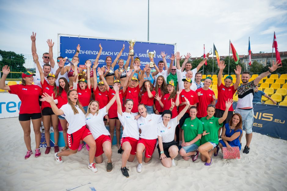 Paplūdimio tinklinio turnyras Vilniuje