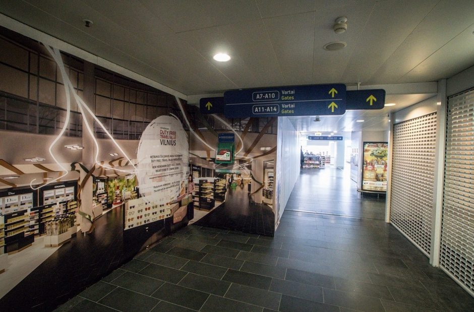 Vilniaus oro uosto rekonstrukcija startuoja nuo išvykimo salės