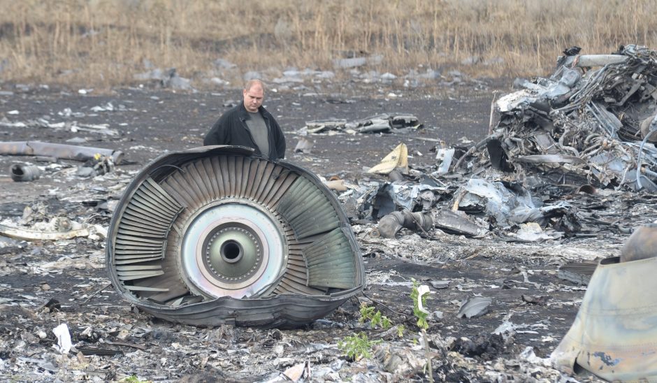 Olandijos ekspertai: Malaizijos MH17 lėktuvo juodosios dėžės nemėginta liesti