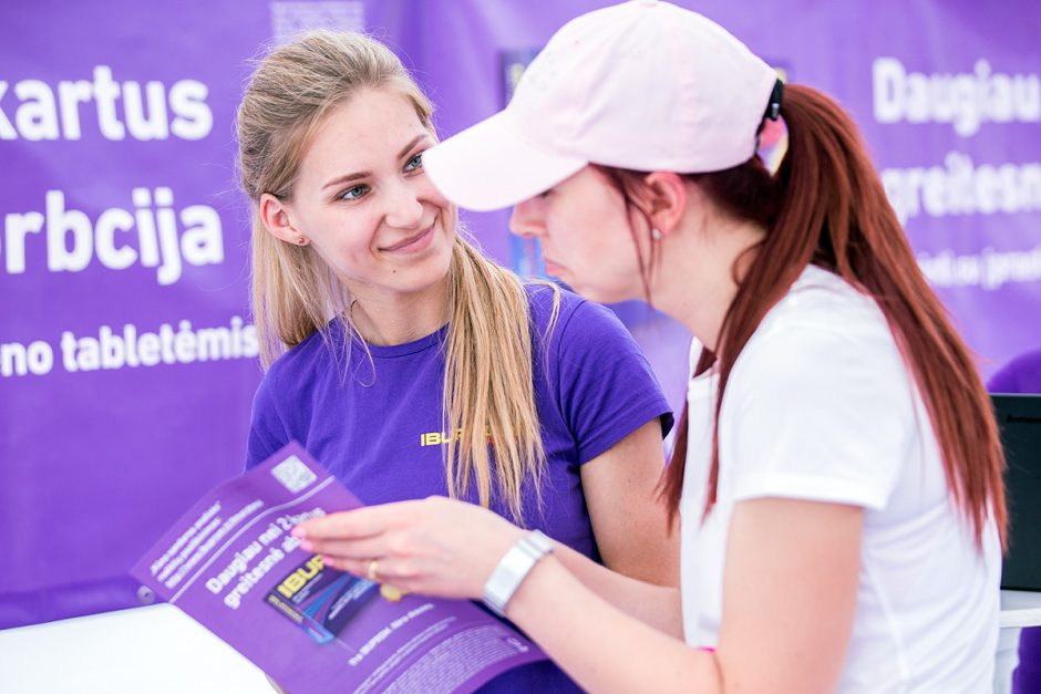 „Moterų bėgime“ dalyvavo tūkstantinė minia