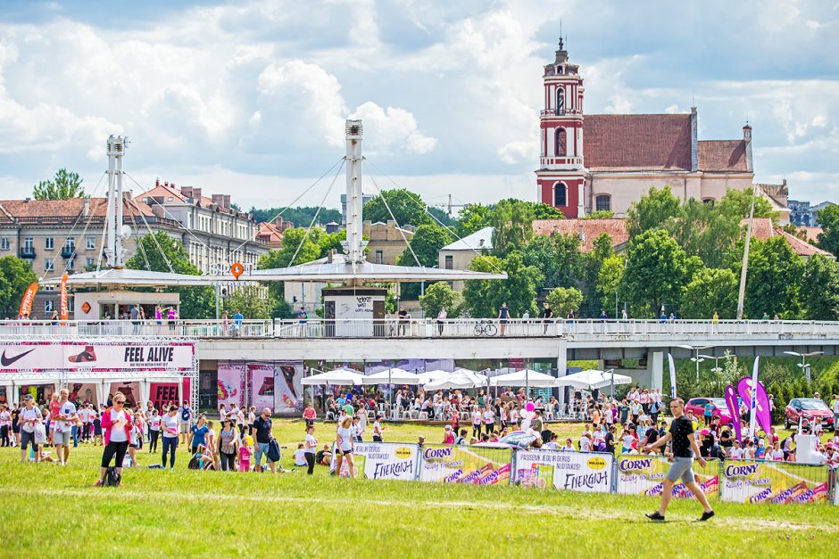 „Moterų bėgime“ dalyvavo tūkstantinė minia