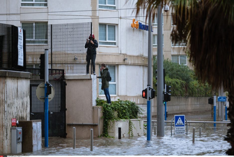Potvynis Prancūzijoje