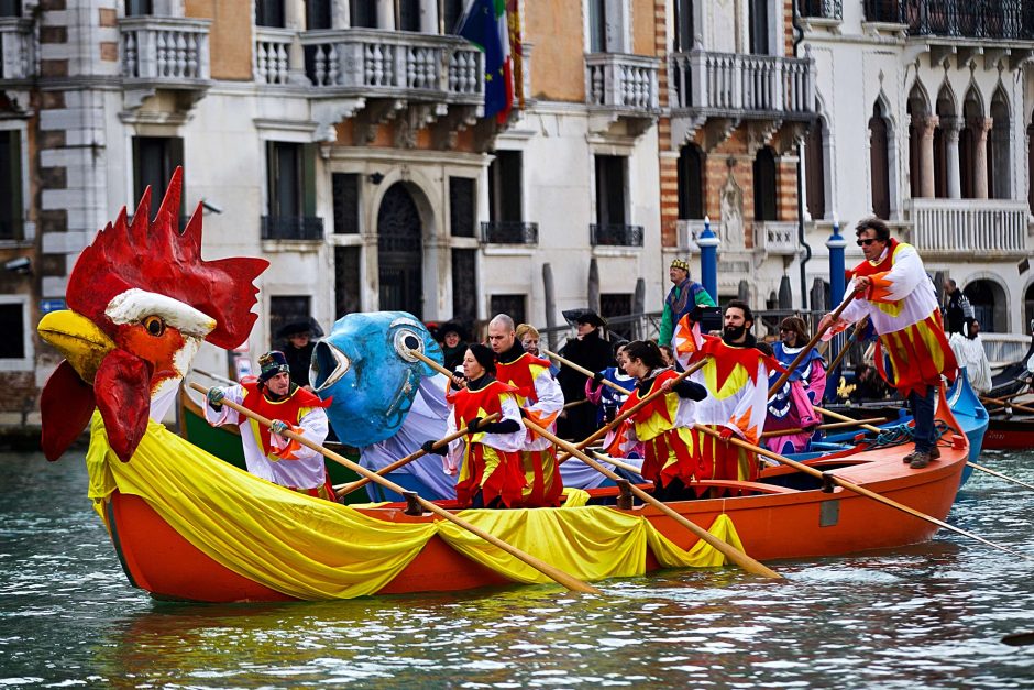 Nuo Venecijos iki Rio – karnavalų siautulys 