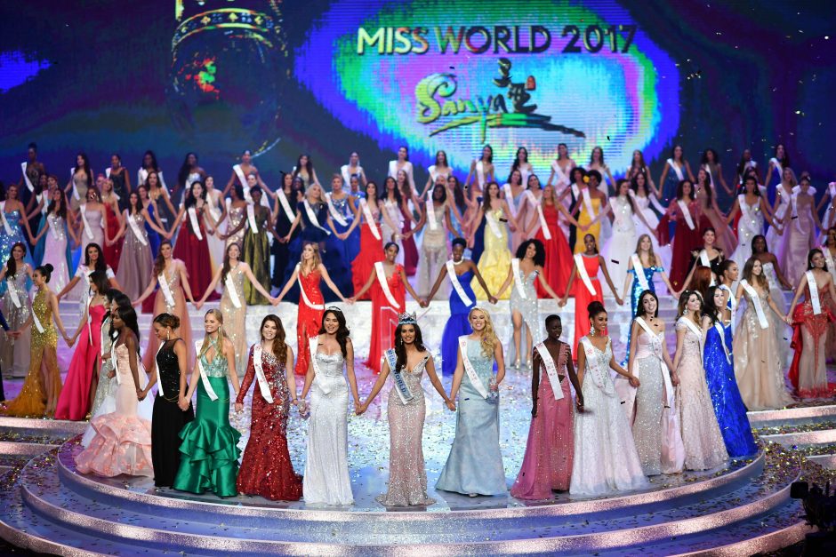 Kinijoje išrinkta „Mis pasaulis 2017“