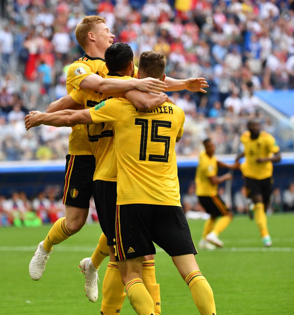 Pasaulio futbolo čempionatas: Belgija - Anglija 2:0