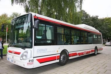 Kaune išbandytas gamtinėmis dujomis varomas autobusas