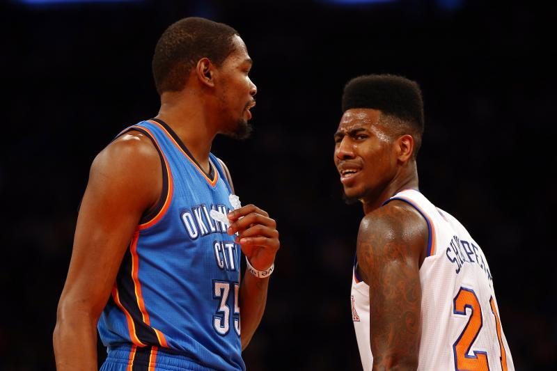 NBA: K. Duranto baudos metimai paskandino „Knicks“