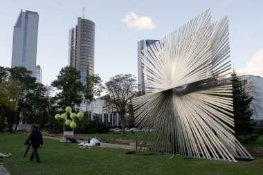 Vilniuje pinigų nėra, bet išdygo dar viena skulptūra