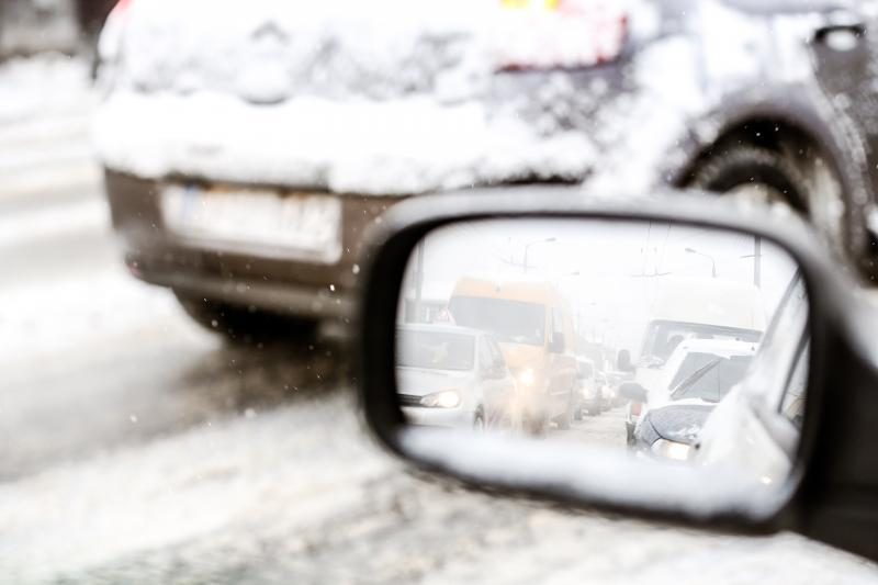 Su kokiomis problemomis šią žiemą jau susidūrė vairuotojai?