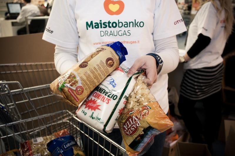 „Maisto bankui“ teiks paramą ne tik maisto produktais