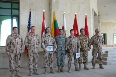 Lietuva baigė dalyvavimą vienoje operacijoje Irake
