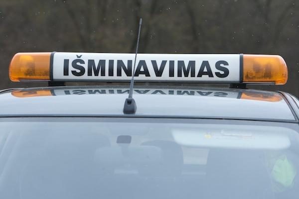 Prie Vilniaus VMI rastas sprogmuo