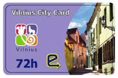 Vilniaus miesto kortelė jau prekyboje (papildyta)