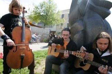 Pinigų yra, bet ne Gatvės muzikos dienai