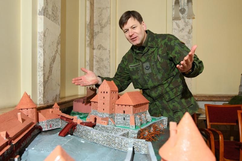 Moksleiviai statė Lietuvos Didžiosios Kunigaikštystės pilis