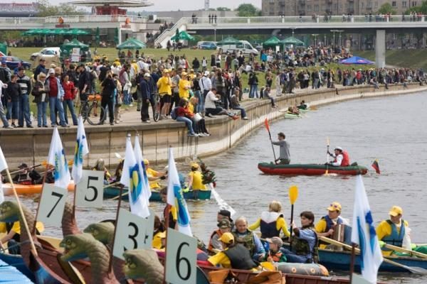 „Tūkstantmečio laivų regata“ Nerimi pasiekė finišą