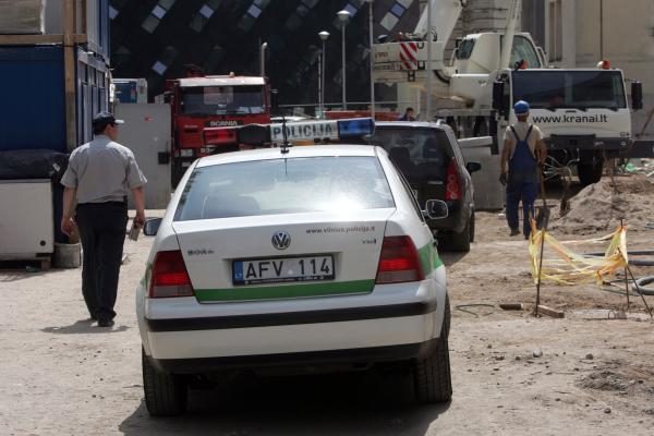 Prie prokuratūrų pastato Vilniuje rastas sprogmuo