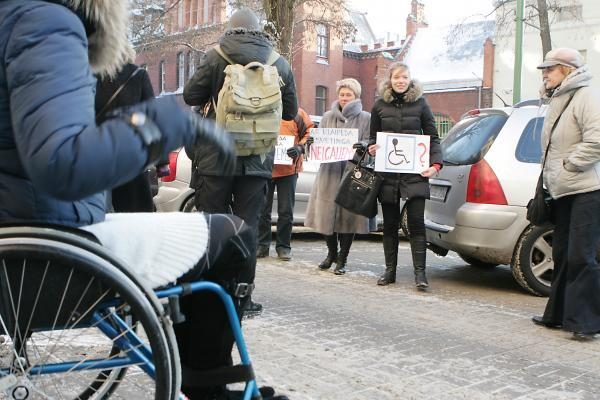 Klaipėda nėra patogi neįgaliesiems