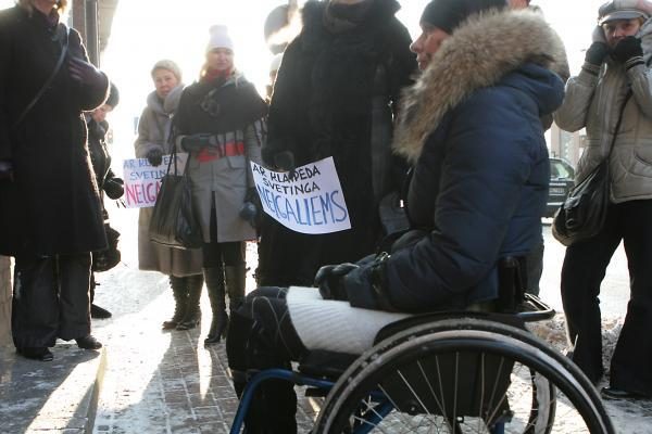 Klaipėda nėra patogi neįgaliesiems