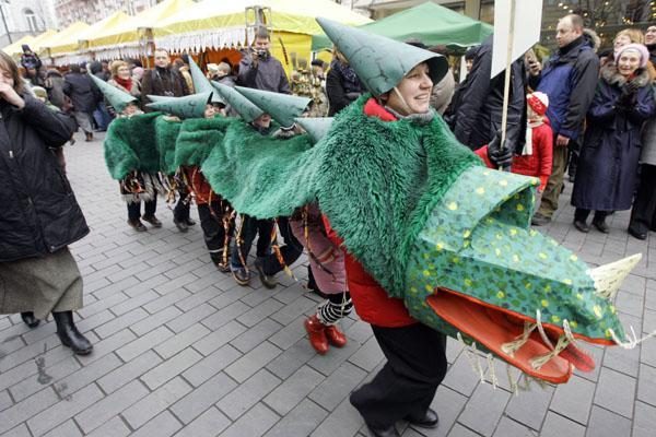 Sostinę “okupavo” Kaziuko mugės eisena