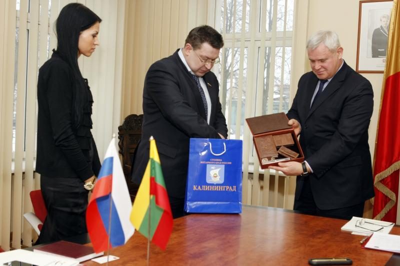 Kaliningrado ir Klaipėdos miestų vadovai sutarė dėl bendrų darbų
