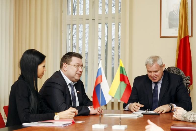 Kaliningrado ir Klaipėdos miestų vadovai sutarė dėl bendrų darbų