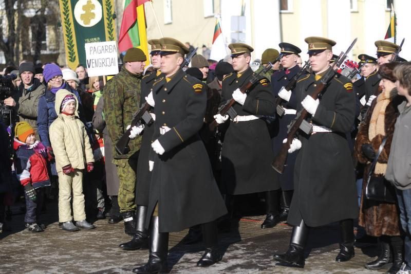 Minint Vasario 16-ąją prezidentė prašneko apie klanus ir korupciją