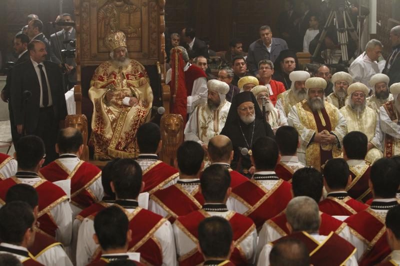 Egipto koptai švenčia Kalėdas sugriežtinus saugumo priemones