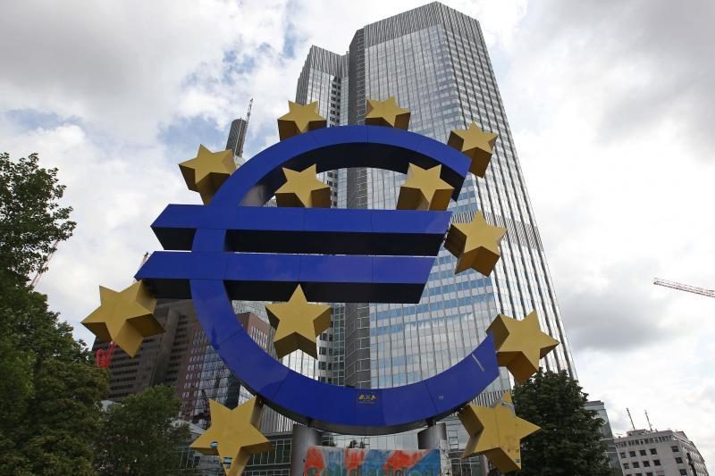 Sumažino euro zonos BVP augimo prognozę