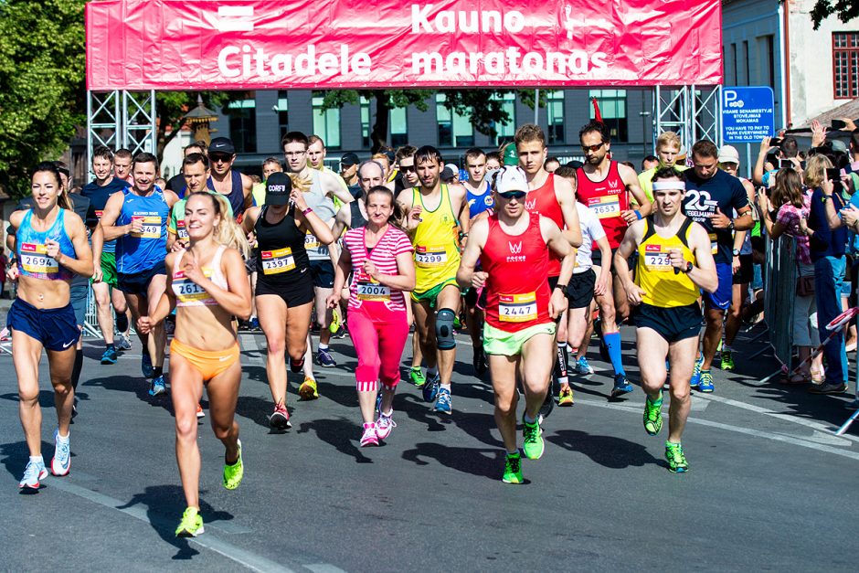 „Citadele Kauno maratonas“: įnirtinga kova iki paskutinių metrų ir nauji rekordai 