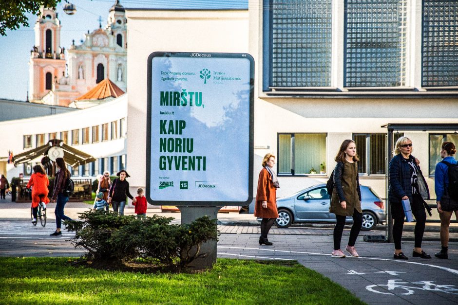 Socialinė kampanija „Mirštu, kaip noriu gyventi“ – geriausia visame Baltijos regione