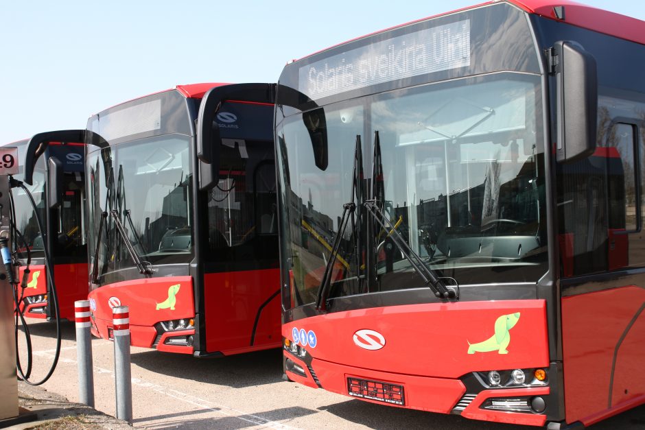 Į Vilniaus gatves išrieda nauji „Solaris Urbino“ autobusai