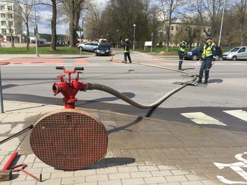 Aliarmas Vilniuje: netoli Santariškių klinikų nugriaudėjo sprogimas