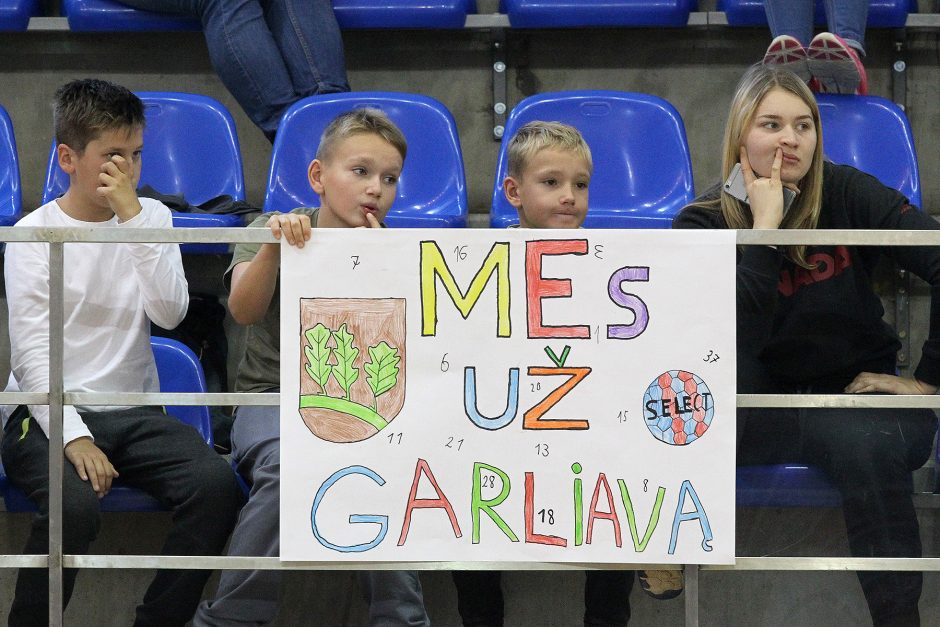 Rankinio supertaurė: „Garliava“ –„Žalgiris“ 31:32